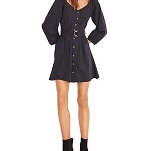 ba&sh Cyrielle Belted Dress